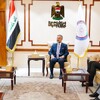 نائب رئيس مجلس الوزراء، وزير التخطيط يلتقي سفير الاتحاد الاوربي في العراق، ويبحثان مشروع اعادة اعمار المدن القديمة، في البصرة ونينوى، وتطوير القطاع الخاص