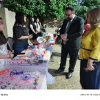 بأناملهن المبدعة: نساء أربيل يعرضن إبداعاتهن في بازار منظمة حمورابي لتمكين المرأة