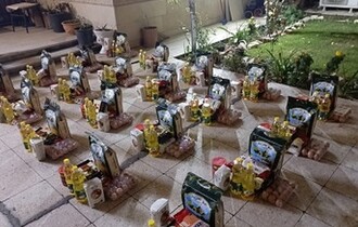 منظمة حمورابي تقوم بتوزيع سلات غذائية للعوائل الفقيرة والمتعففة