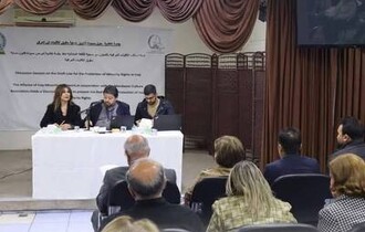 حمورابي تشارك بفعالية في مناقشة مسودة قانون حماية حقوق الاقليات في اربيل