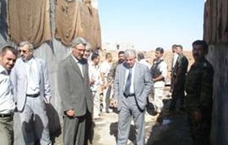 دائرة طرق وجسور كركوك تنفذ مشروع مقتربات جسر رحيم آوه ضمن مشاريع تنمية الأقاليم لعام 2007