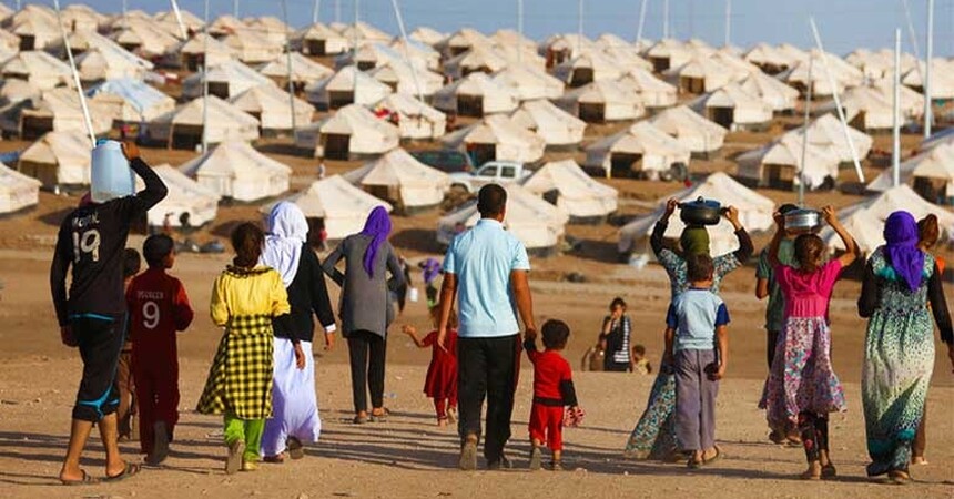 الهجرة تعلن عودة 117 نازحاً من مخيمات أربيل الى مناطقهم في نينوى وصلاح الدين
