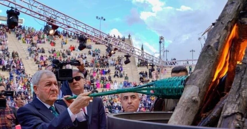 رئيس الجمهورية: عيد نوروز هو رسالة تجديد للحیاة والوحدة والتسامح