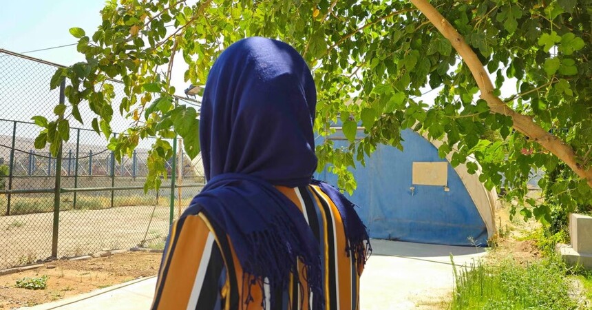 أسيرة إيزيدية سابقة عند