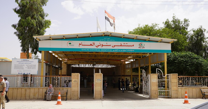 أطباء بلا حدود تسلم الأنشطة الطبية في مستشفى سنوني العام في سنجار