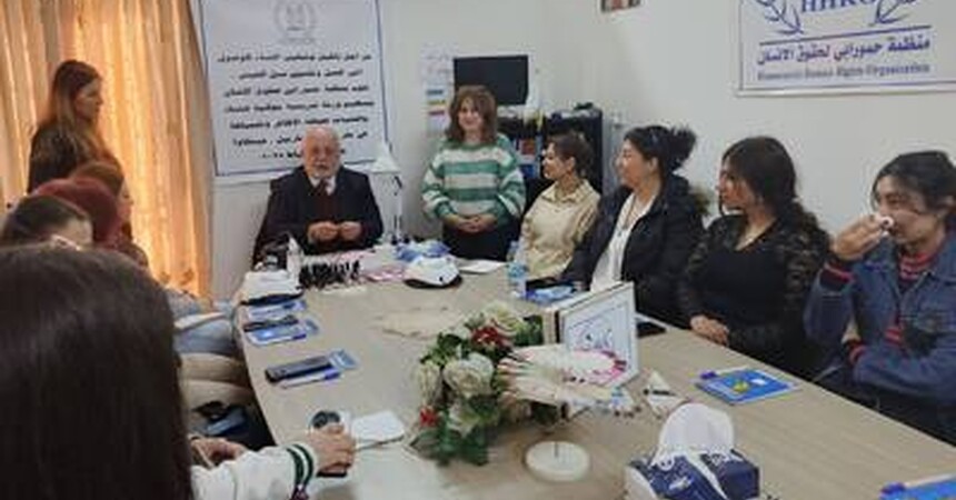 حمورابي تقيم ورشة تدريبية مجانية لكل مايخص الاظافر لحمايتها وتجميلها