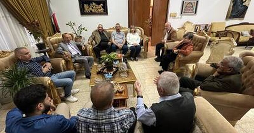 مأدبة افطار رمضانية في منظمة حمورابي لحقوق الانسان ببغداد