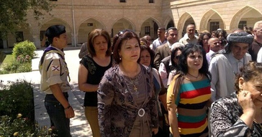 كشافة حمورابي تشارك في تنظيم مراسيم تذكار الربان هرمزد في القوش