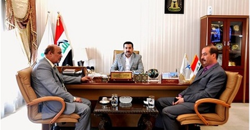 وزير حقوق الإنسان يستقبل مدير عام شبكة نهرين