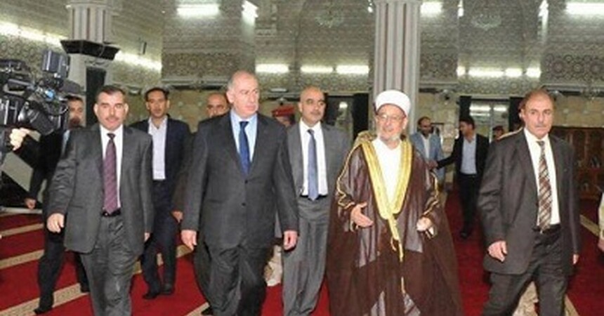 اطلاق سراح امام جامع ابو حنيفة بعد اتصالات اجراها النجيفي