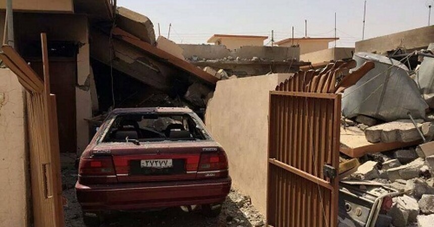 بعد انسحابهم منها عدسة نركال الإخبارية تسجل حجم التدمير و التخريب الذي ارتكبه الإرهابيون في بلدة تلسقف