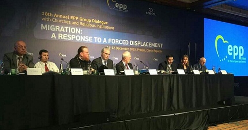 • السيد وليم وردا يشارك في مؤتمر براغ للحوار بين الثقافات ويدعو إلى آلية أخلاقية و قانونية للتعامل مع موضوع الهجرة