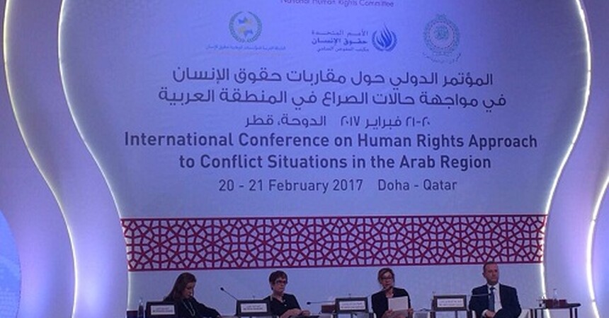 • أربعة وثلاثون توصية يصدرها مؤتمر الدوحة الدولي من اجل إيجاد مقاربات لحقوق الانسان وحماية المدنيين خلال الصراعات