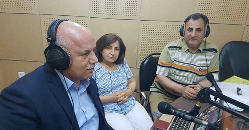 • السيدة باسكال وردا والسيد وليم وردا يمضيان ساعتين في بث مباشر مع مستمعي أثير إذاعة بغداد